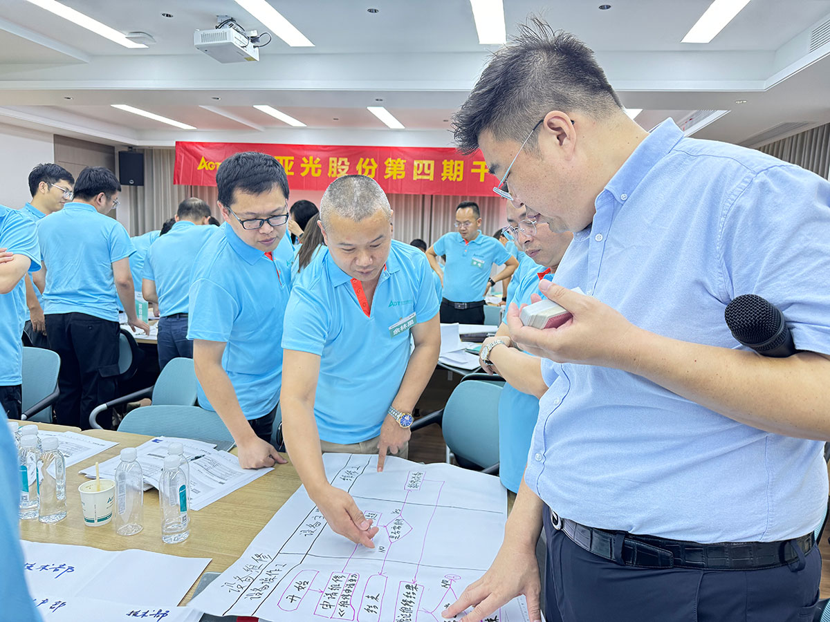 丁云峰老師帶領學員們進行實戰(zhàn)演習